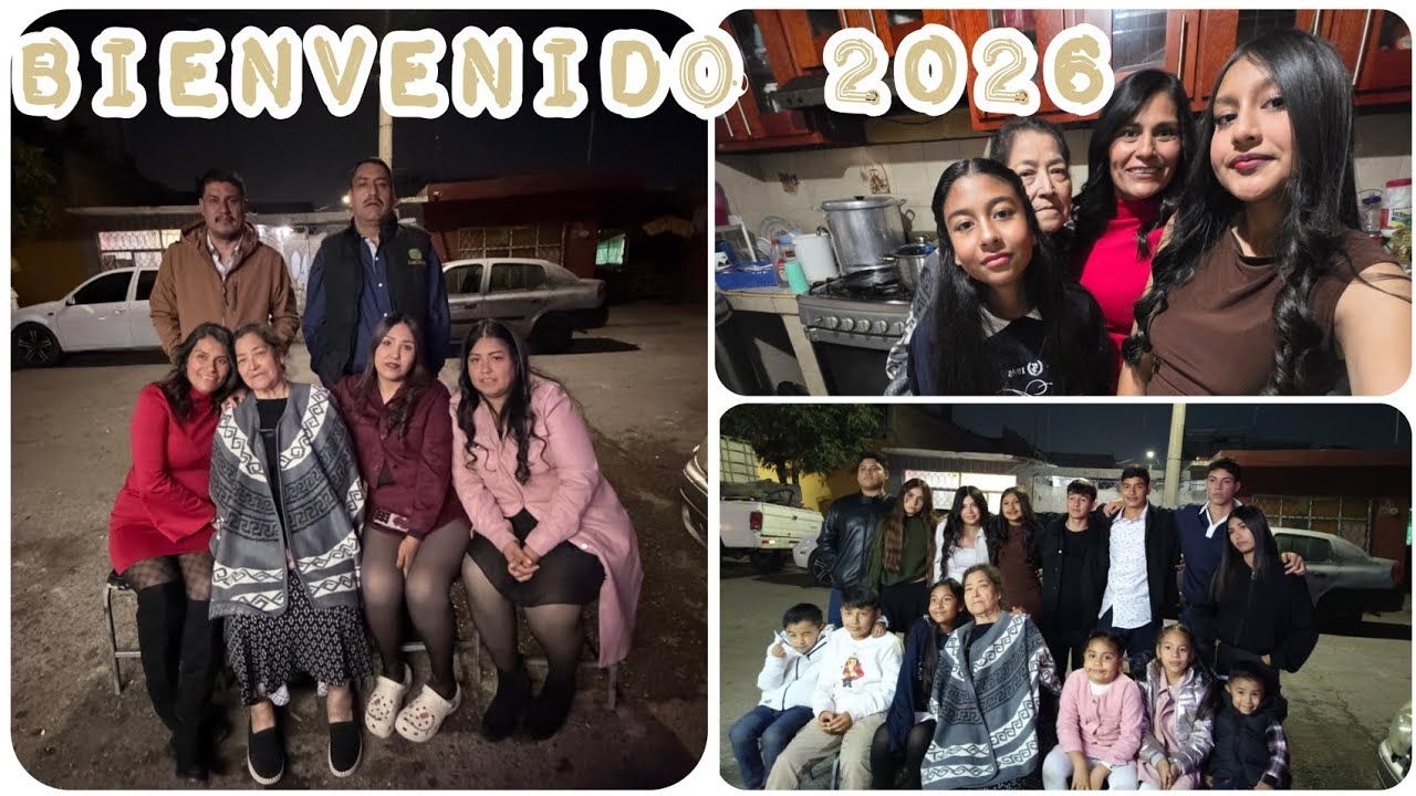 LA MEJOR MANERA DE INICIAR EL AÑO CON LOS QUE MAS AMO❤️