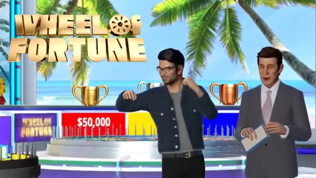 Wheel of Fortune Trophies Compilation PS5