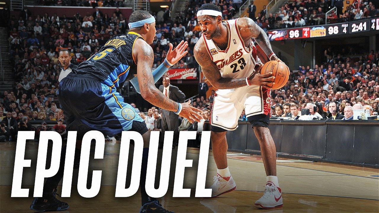 Carmelo Anthony (40 PTS) & LeBron James (43 PTS) EPIC OT DUEL 🔥