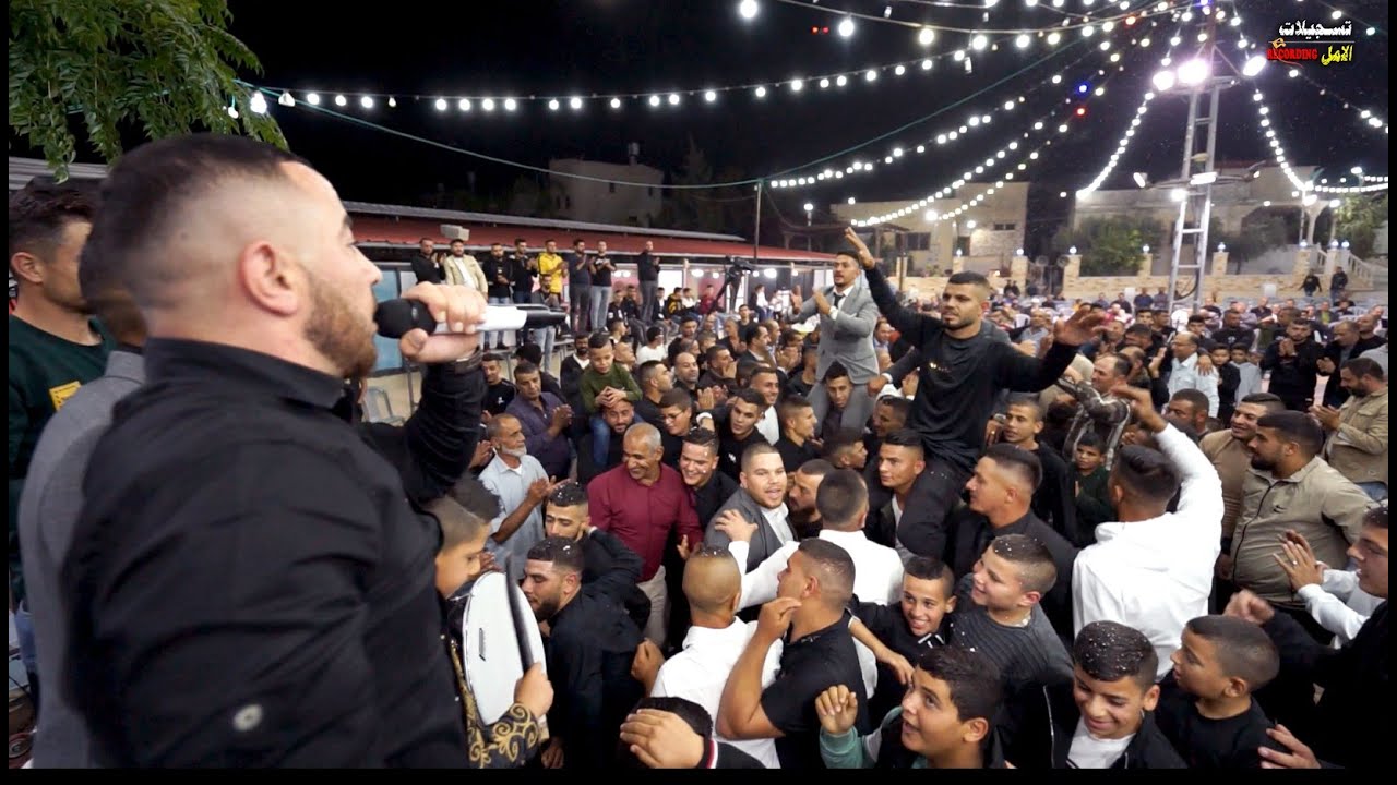 استقبال عريس اكشن 🔥 الفنانين ابو البسام ومحمد تركمان - مهرجان الفنان محمد الشيخ عمار 2022