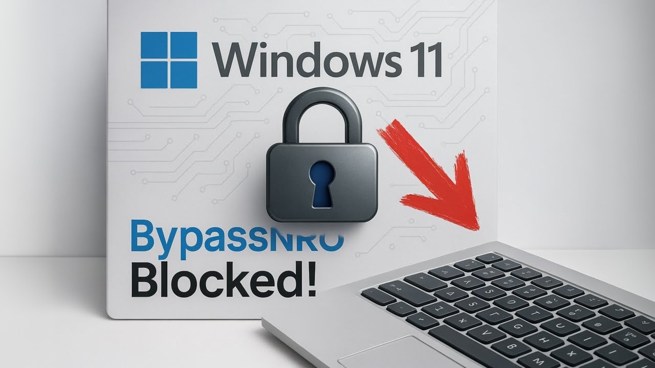 BypassNRO No Longer Works In New Versions of Windows 11