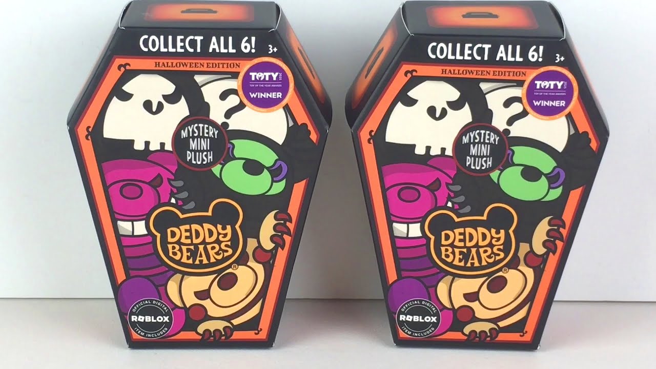 Вторник, 10 долларов: плюшевая мини-фигурка Deddy Bears Halloween Edition Mystery ✨ Распаковка и ...