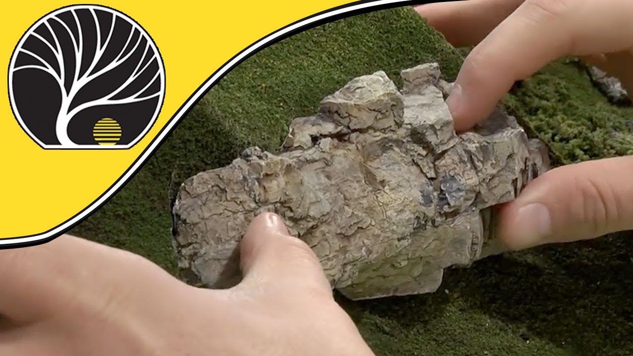 Как использовать Ready Rocks™ | Лесные пейзажи | Модельные пейзажи