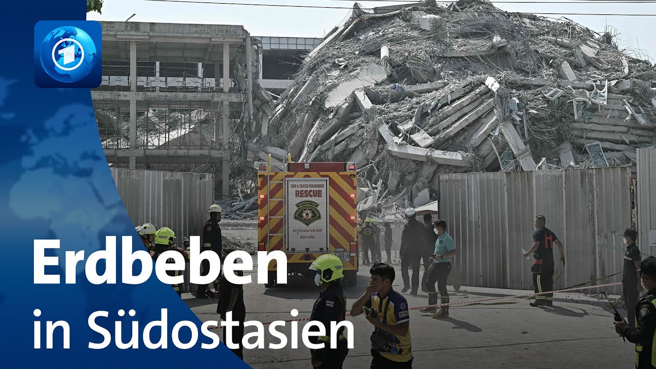 Schweres Erdbeben erschüttert Thailand und Myanmar