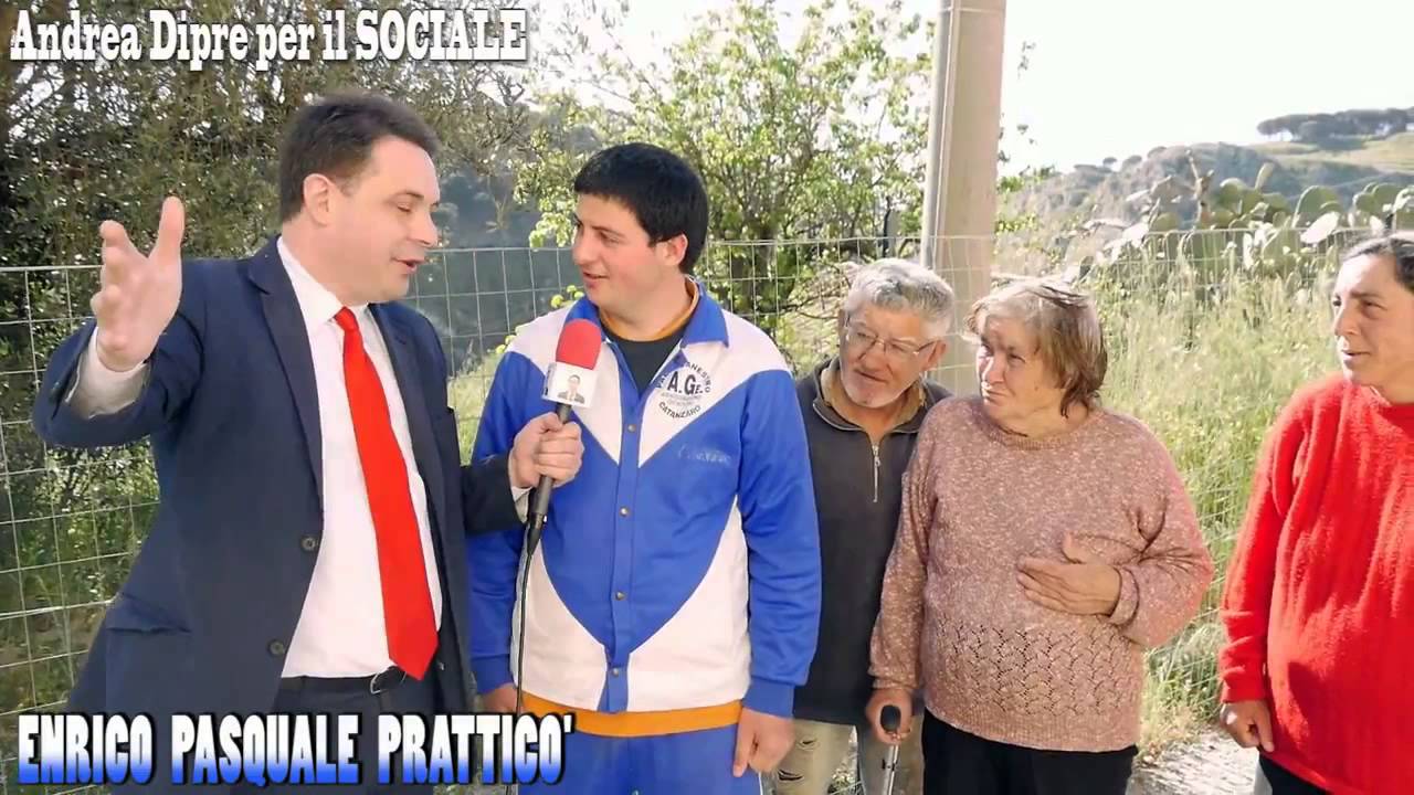 Enrico Pasquale Prattic&ograve; parla e canta per Andrea Dipr&egrave;