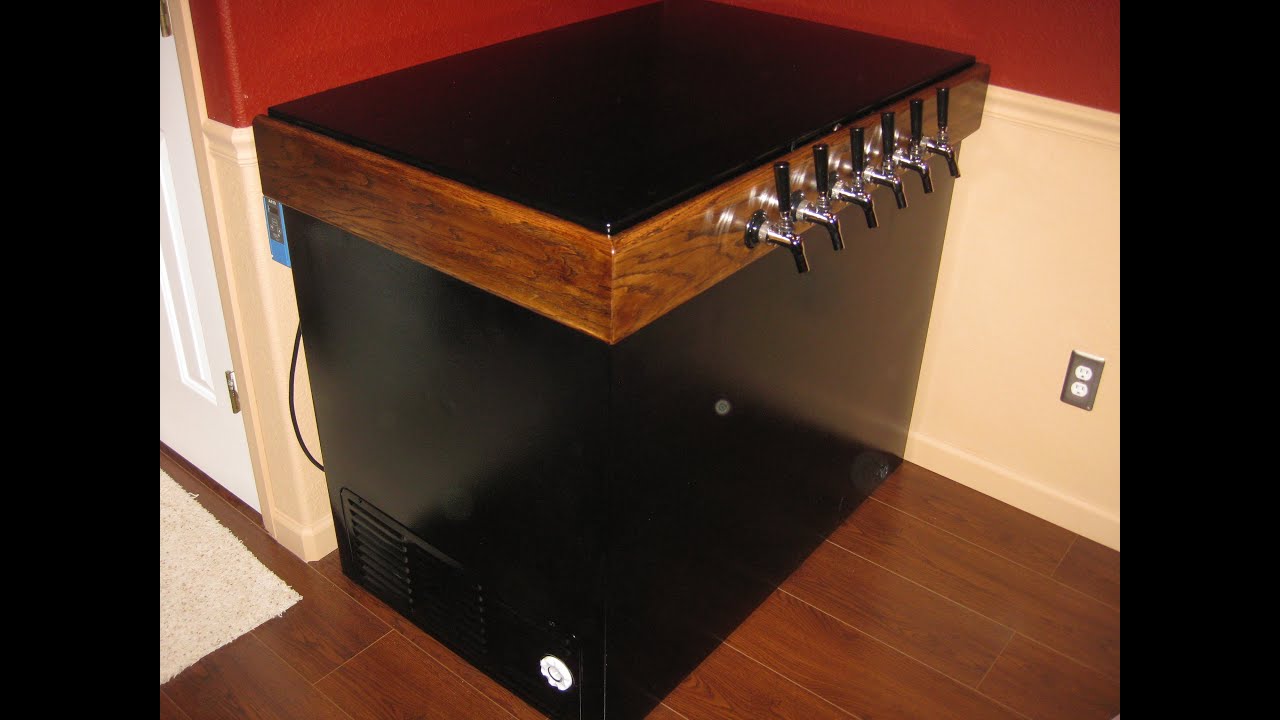 How to Build a Keezer / Kegerator Part 2 Collar and Hardware