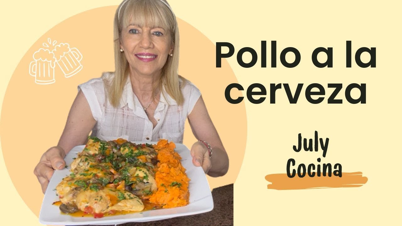 Pollo a la cerveza