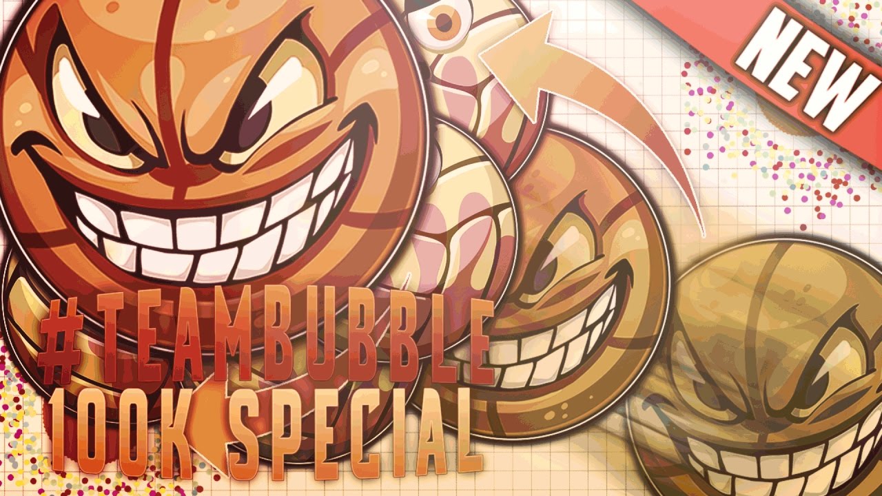 #TEAMBUBBLE - Bubblebalz's 100k Special? | Agar.io Edit