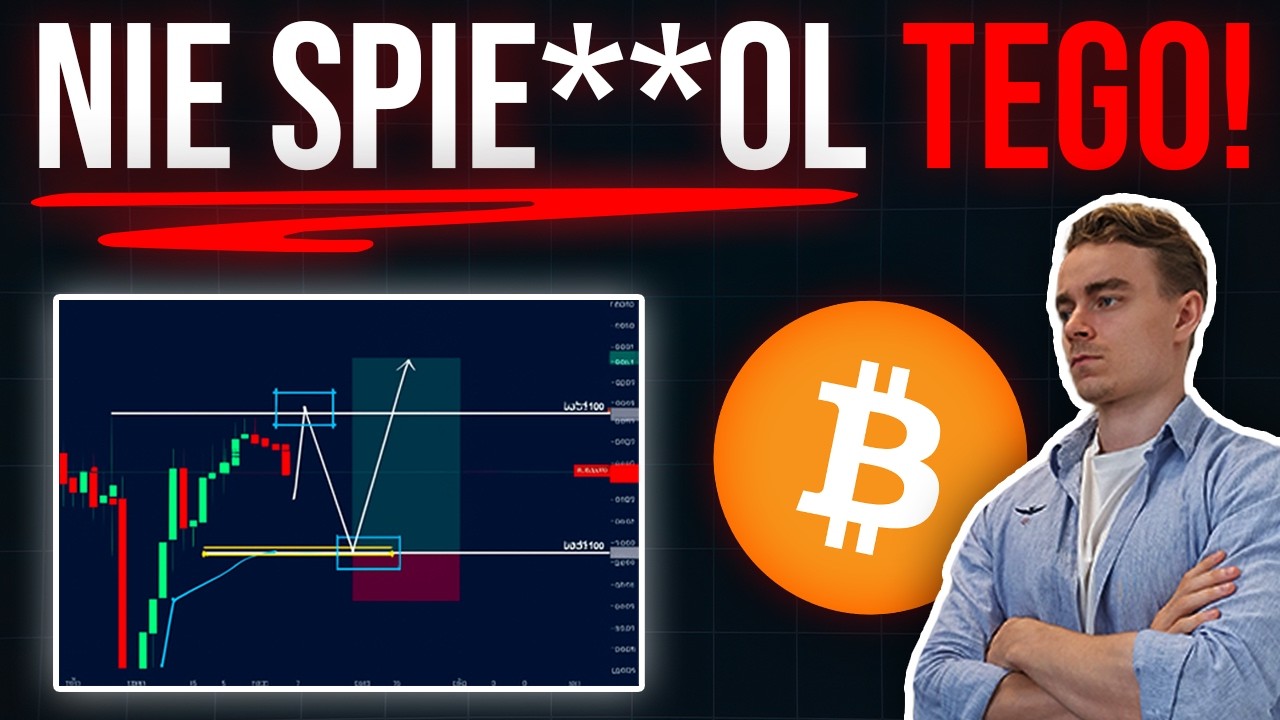 🚨 BITCOIN - WIĘKSZOŚĆ WCHODZI w PUŁAPKĘ! Tylko MNIEJSZOŚĆ ZAROBI.