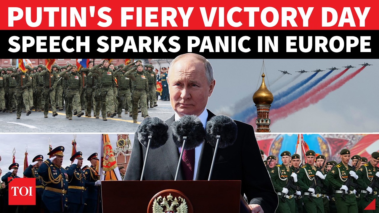 &lsquo;AT WAR WITH NATO&rsquo;: Putin&rsquo;s Victory Day Speech Shakes All Of Europe As Russian Troops Roar In Moscow