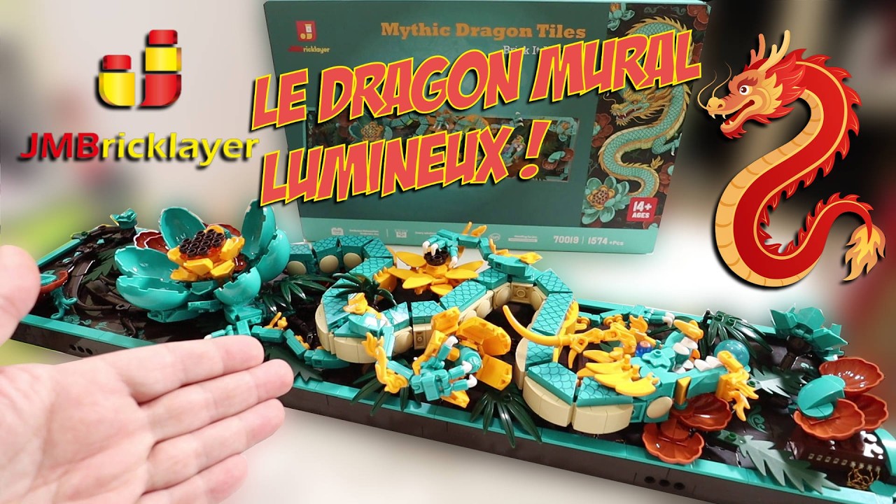 JMBricklayer : Le dragon mural en briques