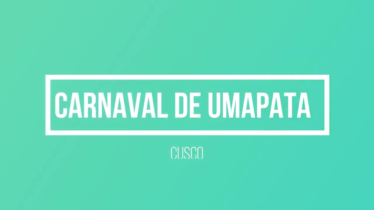Carnaval  de umapata audio limpio