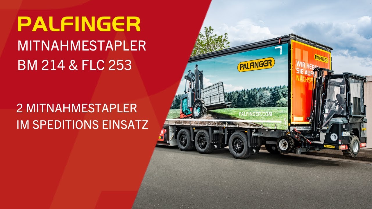 PALFINGER Mitnahmestapler BM 214 & FLC