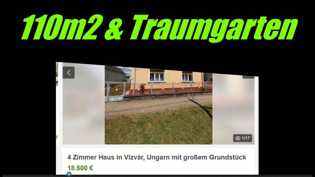 110 m2 - voll möbliert - echt toller Garten - Garage - aktuell von 19.500€ auf 18.500€ reduziert!
