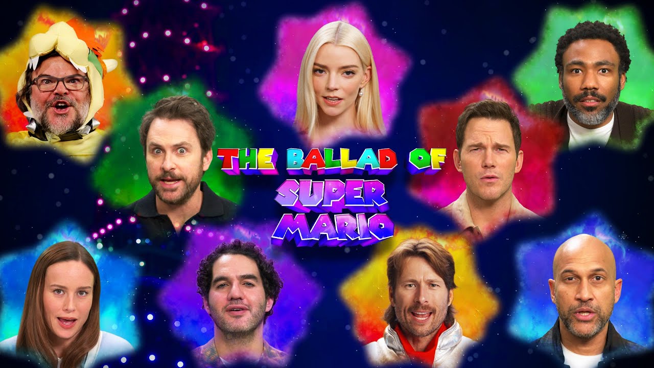 The Cast of The Super Mario Galaxy Movie Sing 