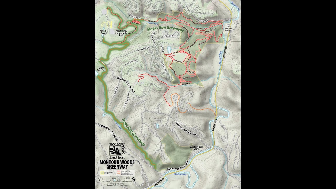 Mountain Biking destinations in Pittsburgh, Pennsylvania || Hollow Oak Land Trust