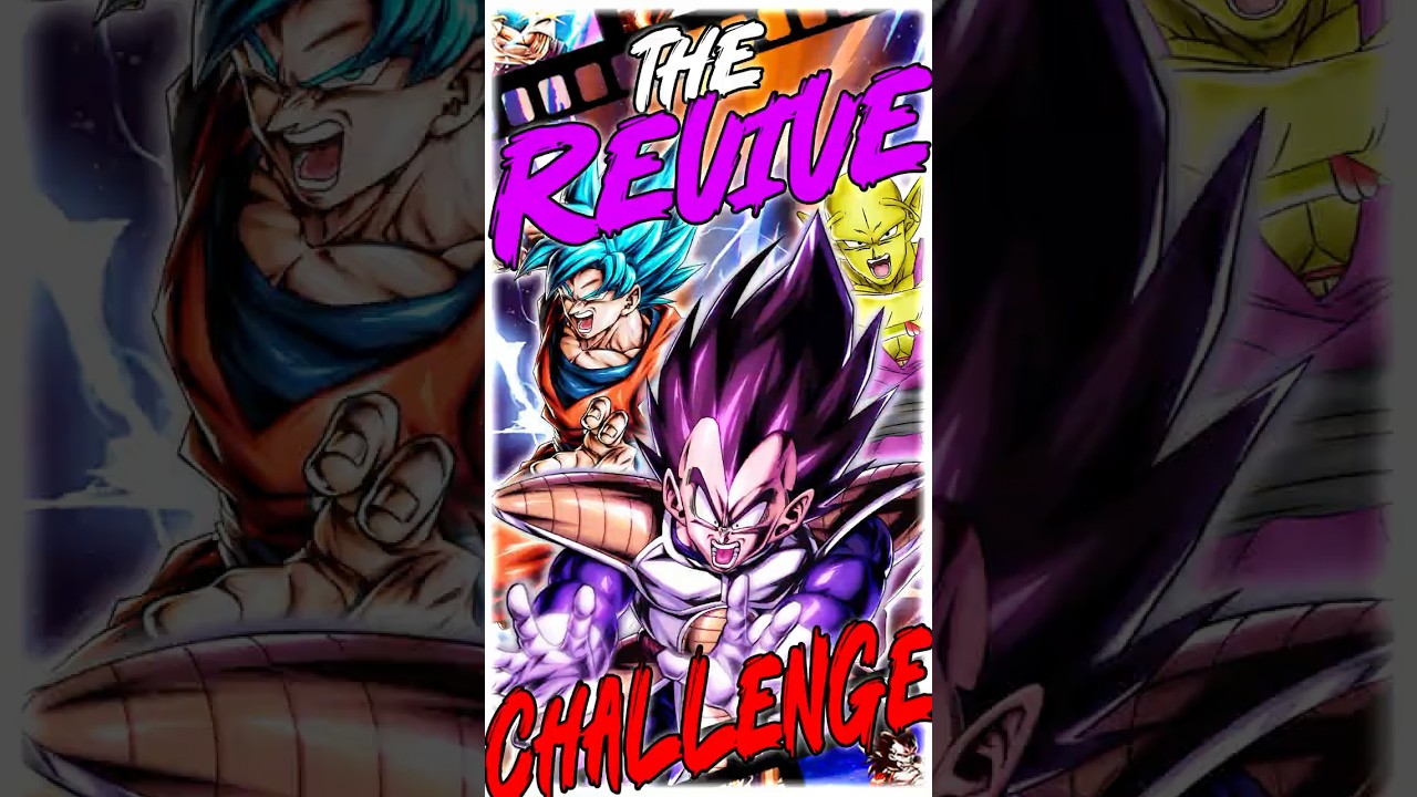 The REVIVAL ONLY Challenge?! Using LF Super Gogeta in Dragon Ball Legends