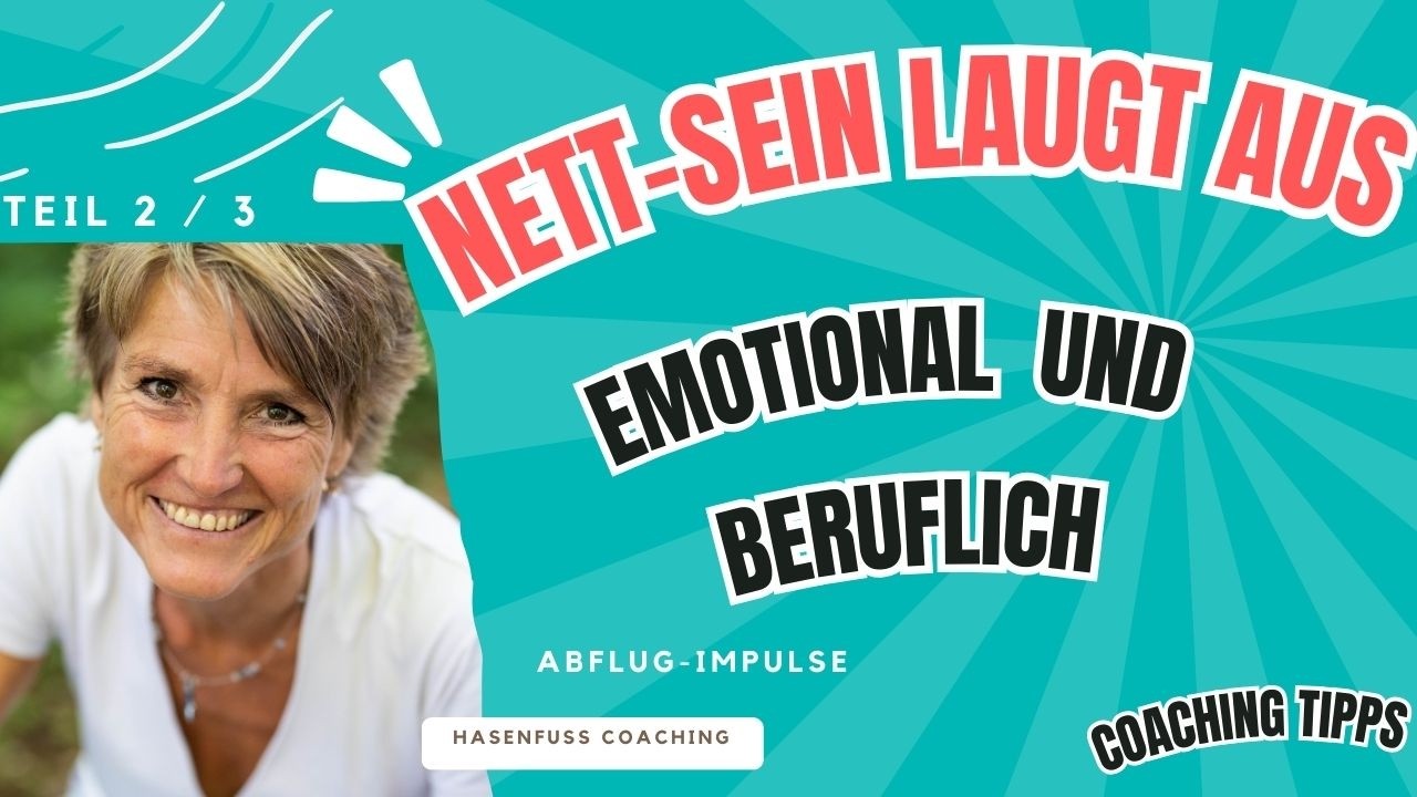 Zu nett sein kann dich krank machen