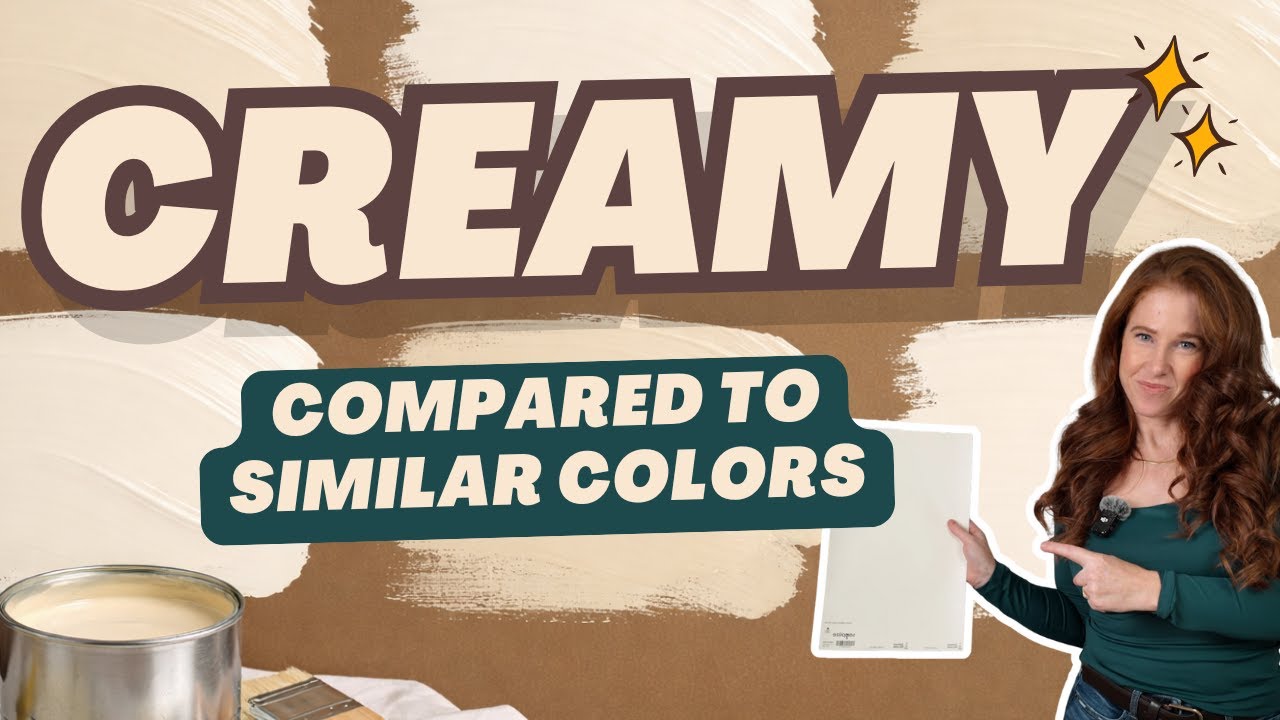 Краски Sherwin Williams кремового и похожих оттенков.