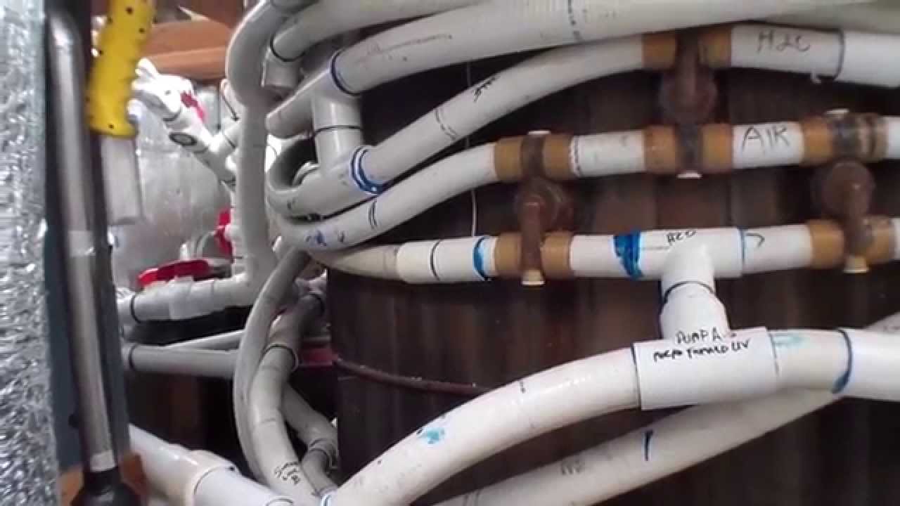 Obadiah's: Redwood Hot Tub Installation - The Plumbing