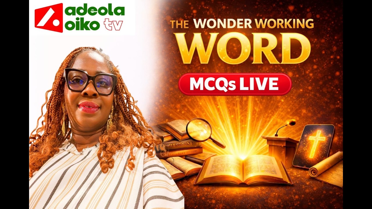 🔴 MCQs LIVE | The Wonder Working Word — What Do You Know?