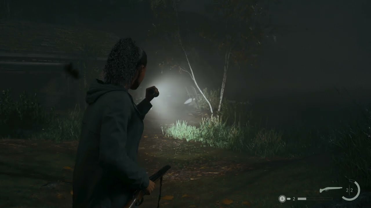 Alan Wake 2 - Return 3 Local Girl: Huatari Well Overlap Loop: Follow Ahti's Music, Cabin, Cultists
