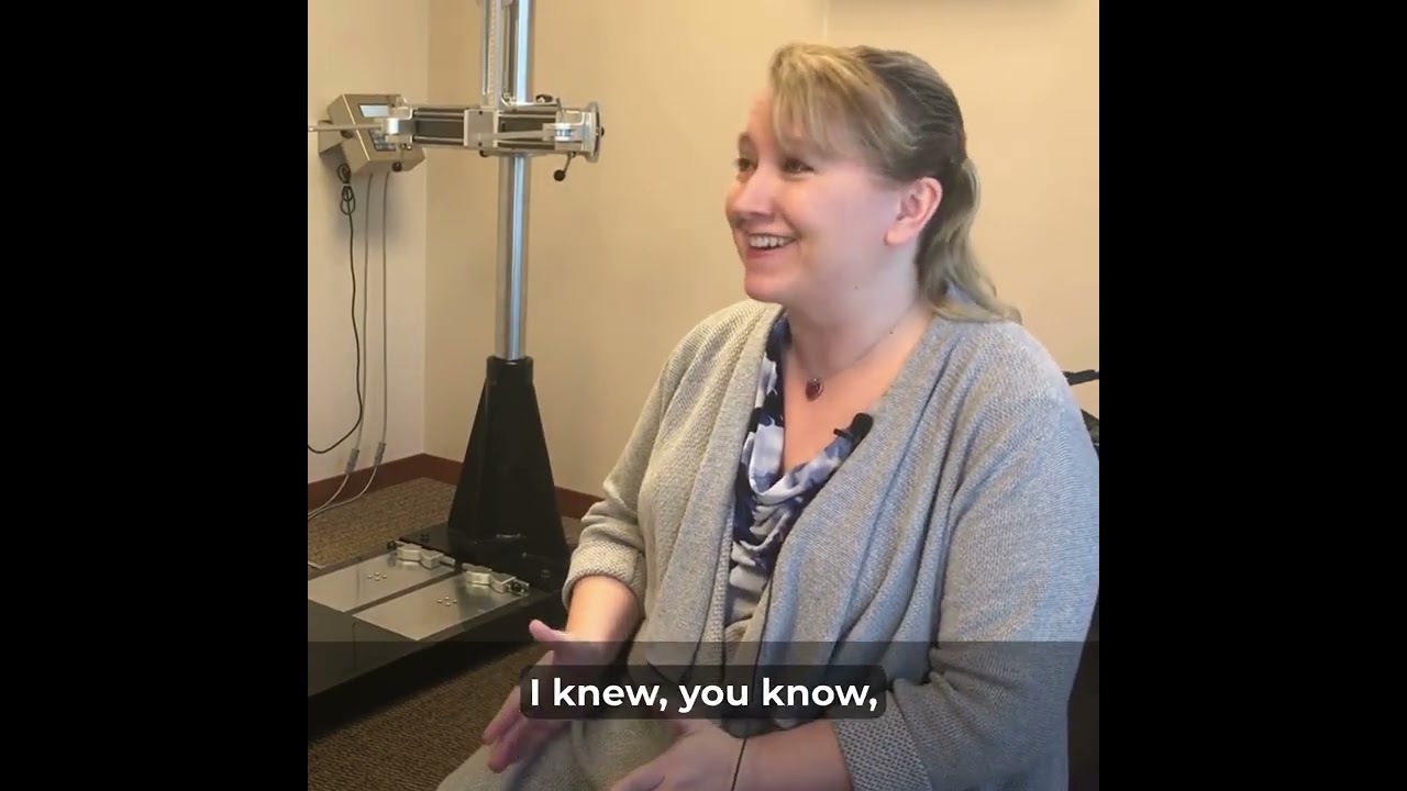 “I came in with a walker… and I walked out on my own.”