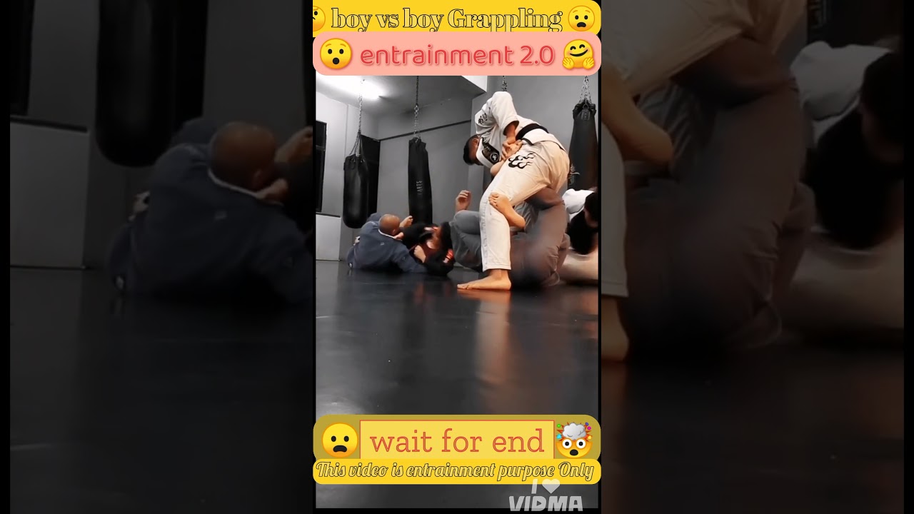 boy vs boy Grappling - Pure Actions 