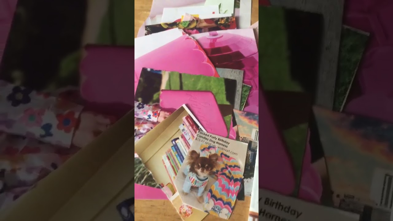 Harvesting Magazine Cutouts for Collage & Gluebooks ✂️ #diy #papercraft #gluebook #collage