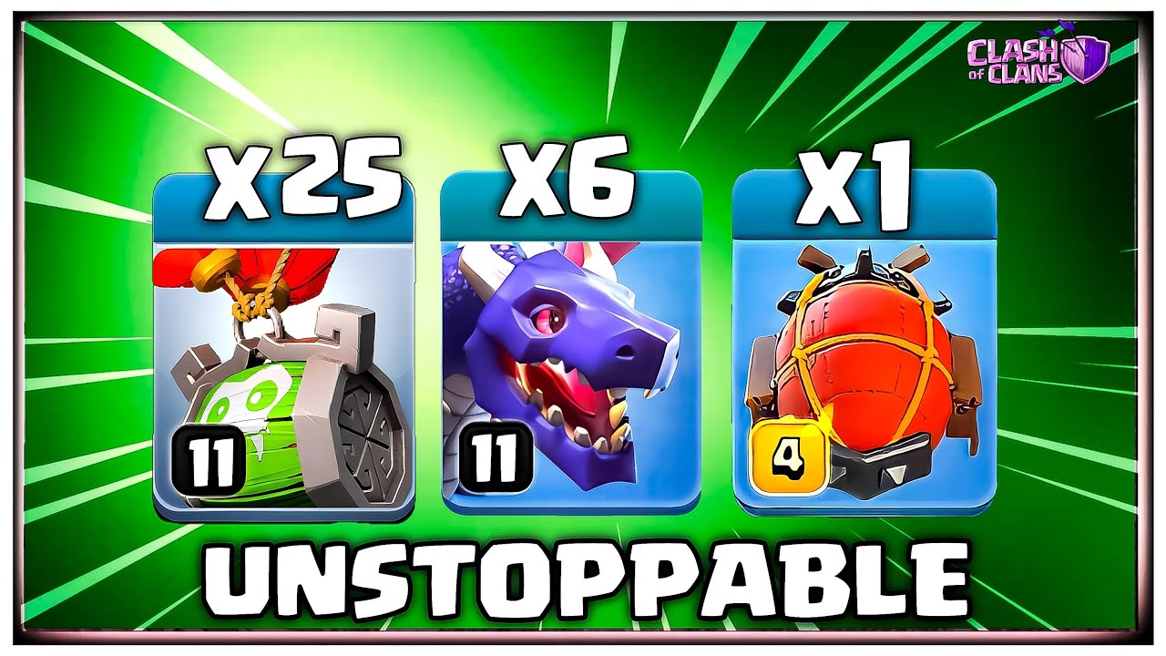 UNSTOPPABLE 🔥!! Th16 Snake Barrel Attack Strategy (Clash of Clans)