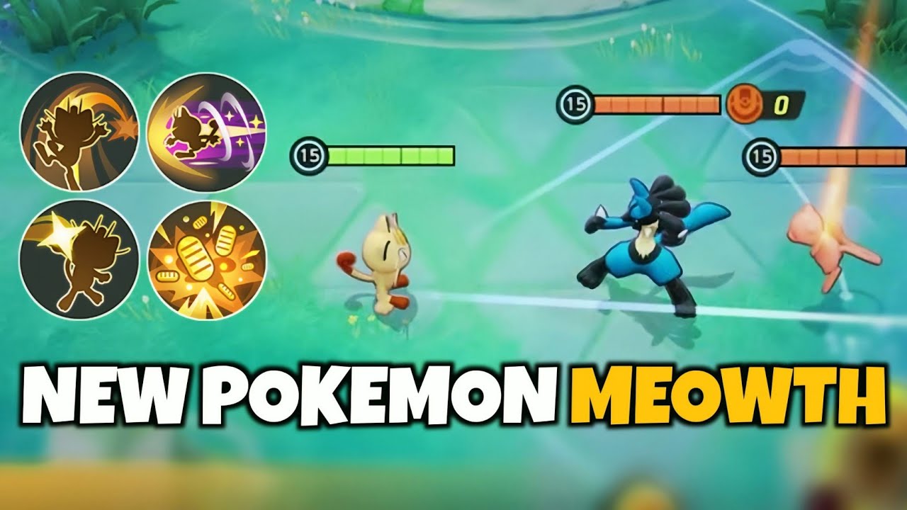 MEOWTH, Everything you need to know before Official Release - Pokémon Unite