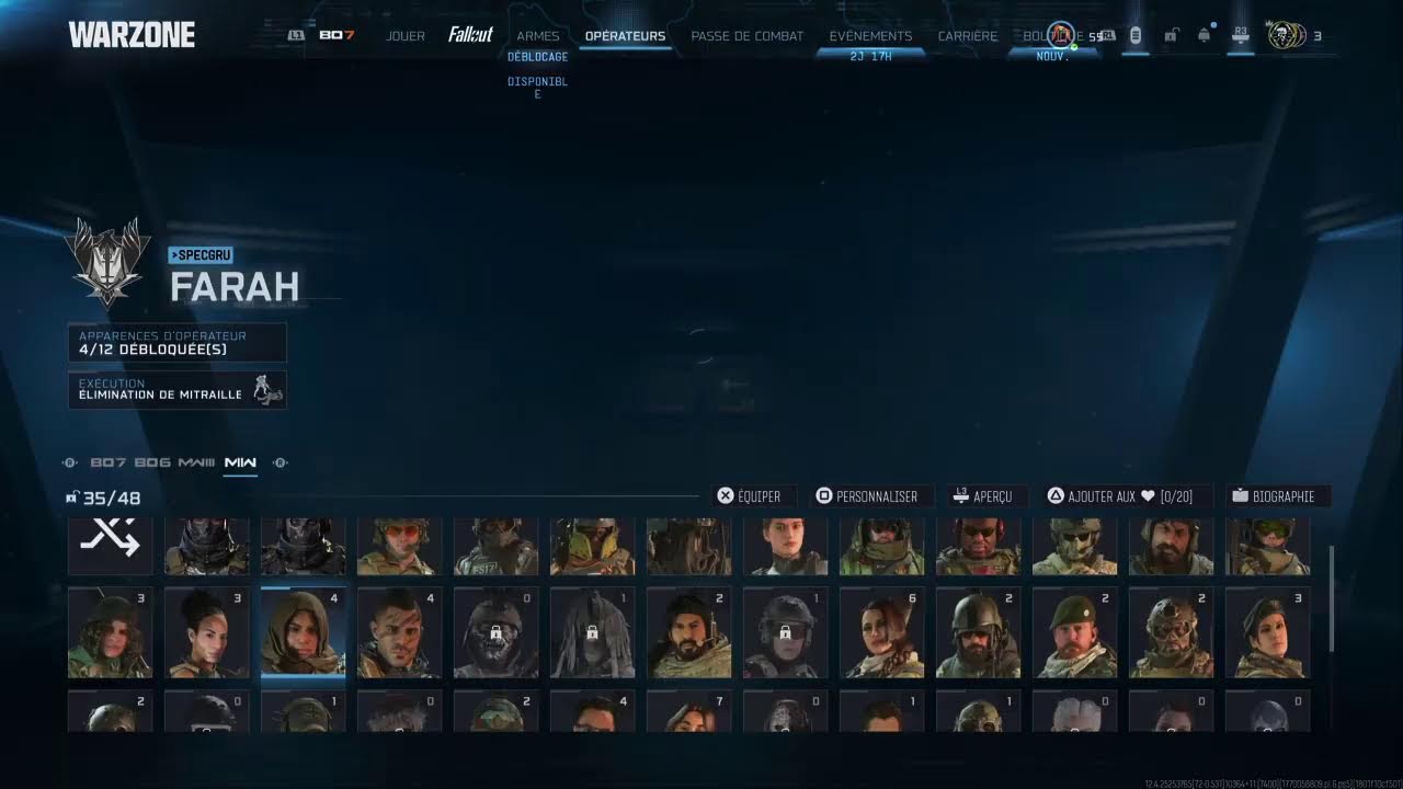 Warzone Résurgence bo7 ps5