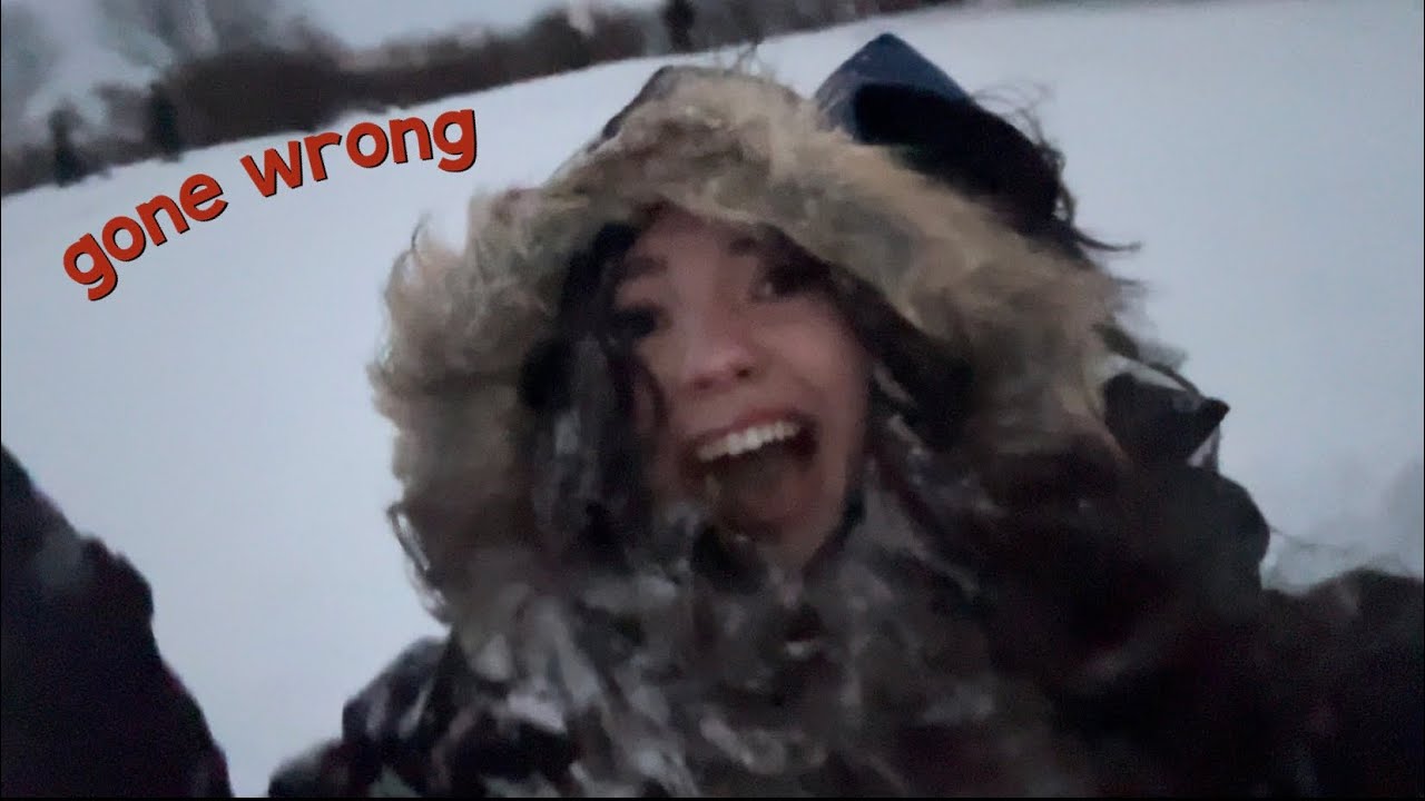 SLEDDING VLOG | OUR SNOW DAY FROM HELL