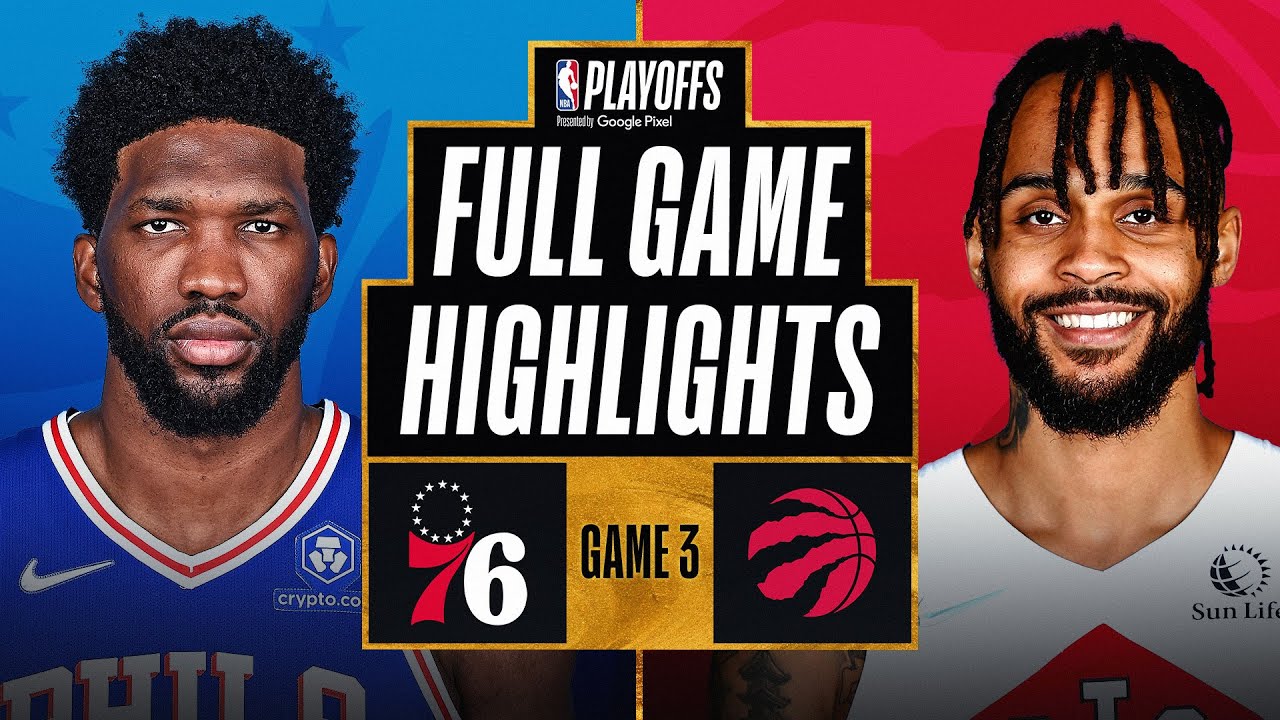 #4 76ERS против #5 RAPTORS | ПОЛНЫЙ ОБЗОР ИГРЫ | 20 апреля 2022 г.