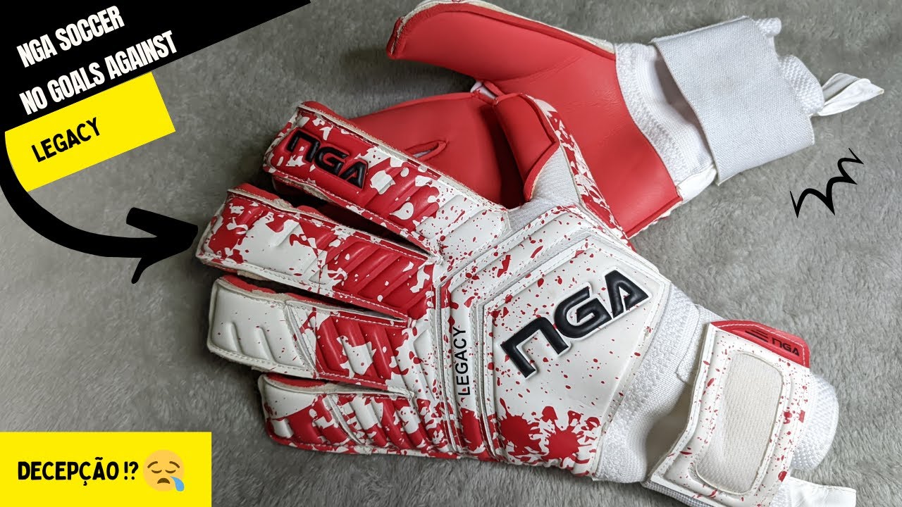 Luva de Goleiro NGA Legacy Teste e Review