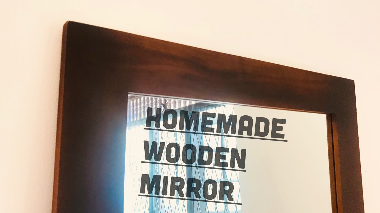 How To Build A Mirror Frame At Home | DIY Mirror Frame