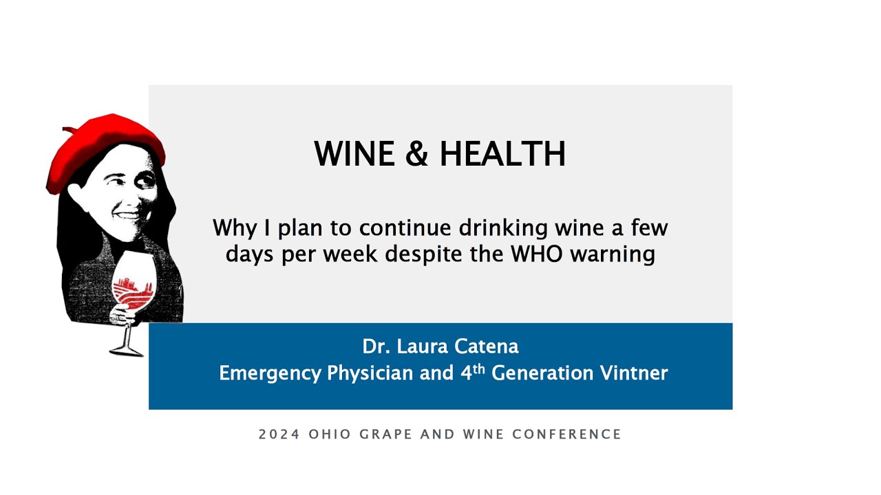 Dr. Laura Catena Presentation on Wine and Health