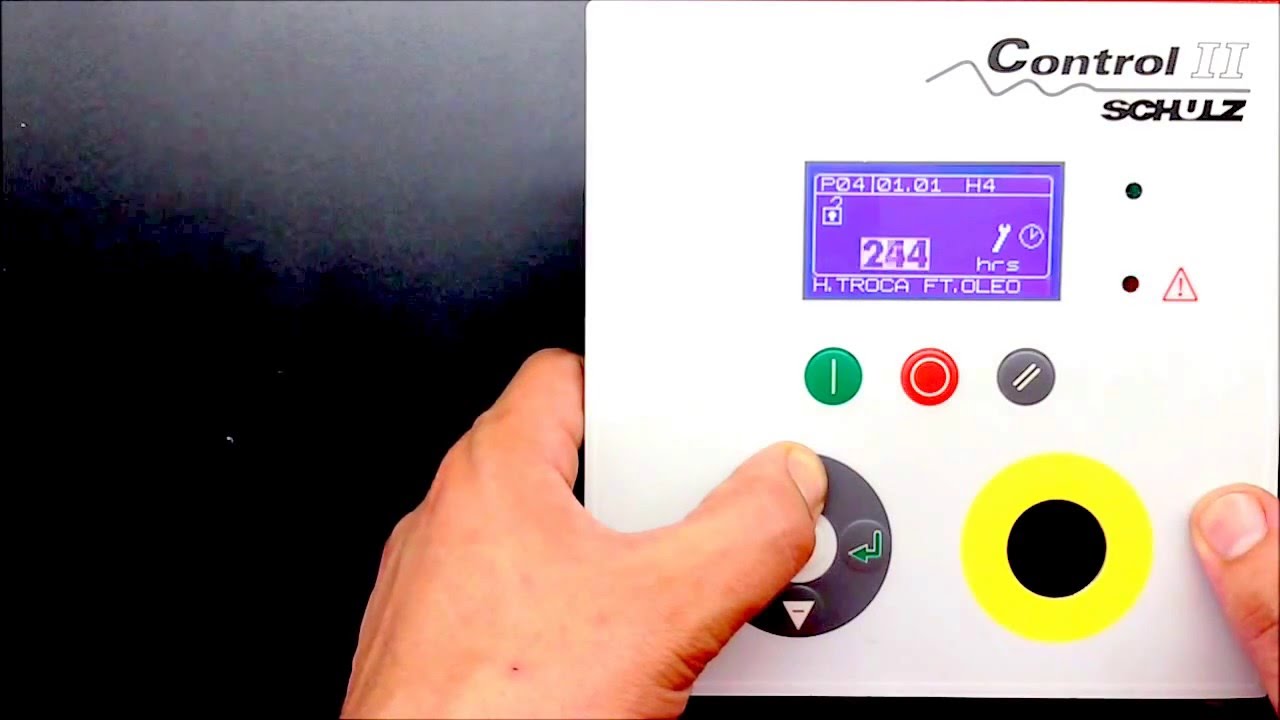 Interface Control 2 Schulz - Senha e Reset de Manutenção