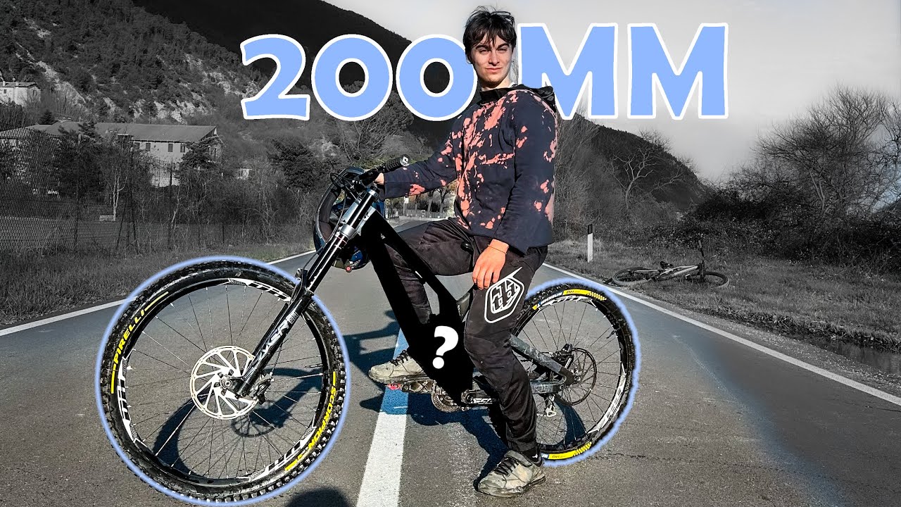 NUOVA BICI DA DOWNHILL (primi test)