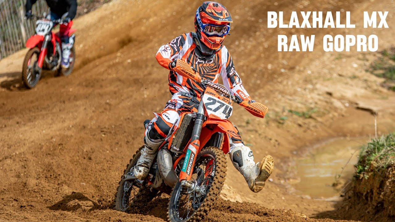 A Tough Last Session At blaxhall Mx (RAW GOPRO)