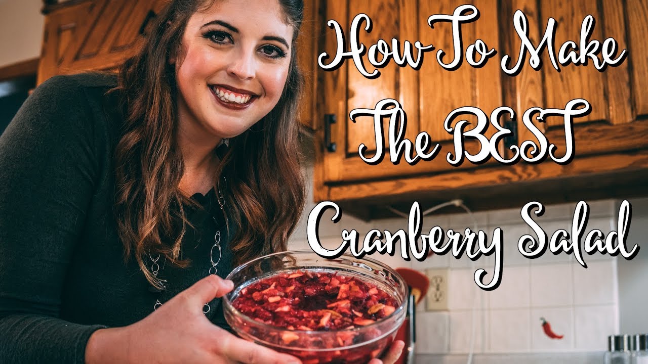 How to make the BEST Cranberry Salad | Blair's Home Cookin'