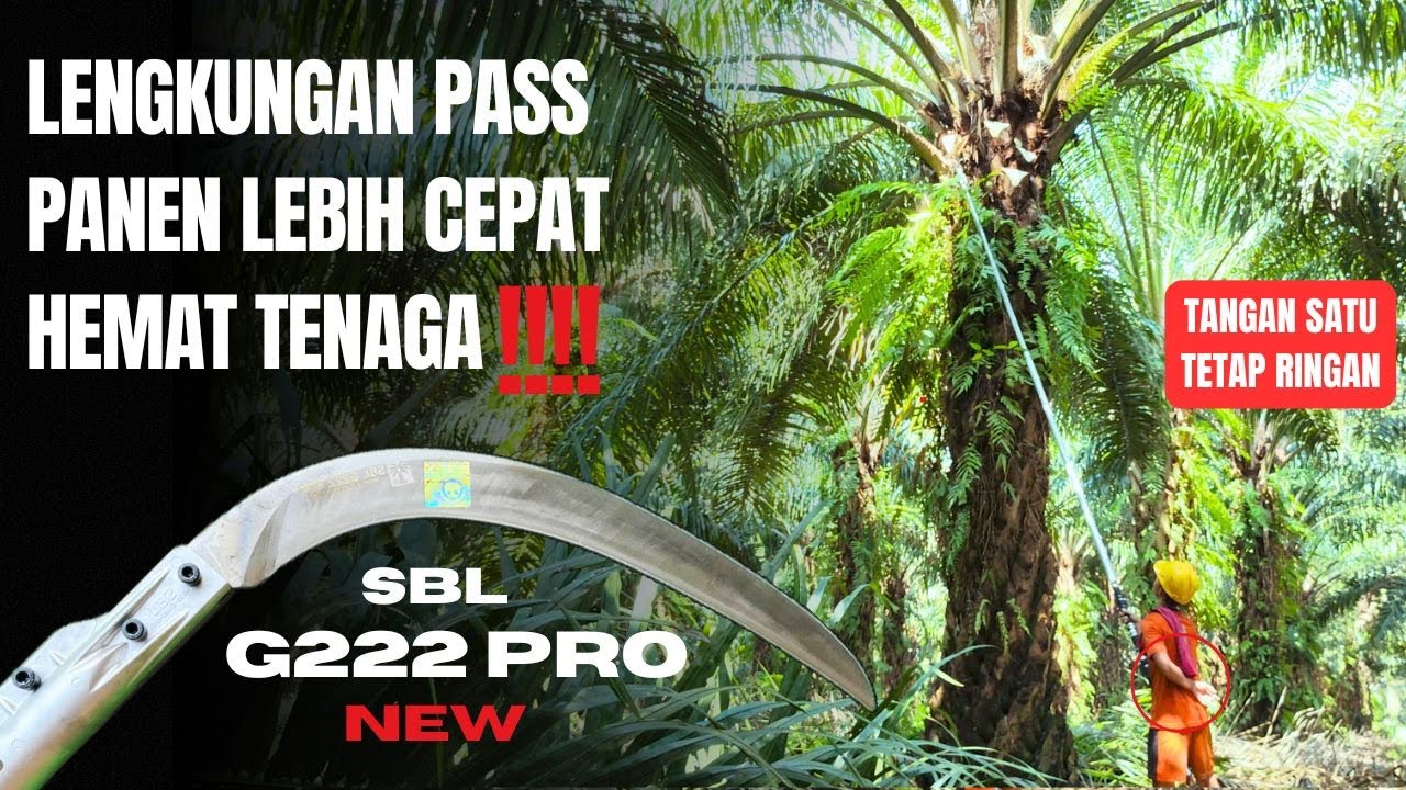 Tutorial Setting Lengkungan SBL G222 Pro, Anti Capek Saat Panen