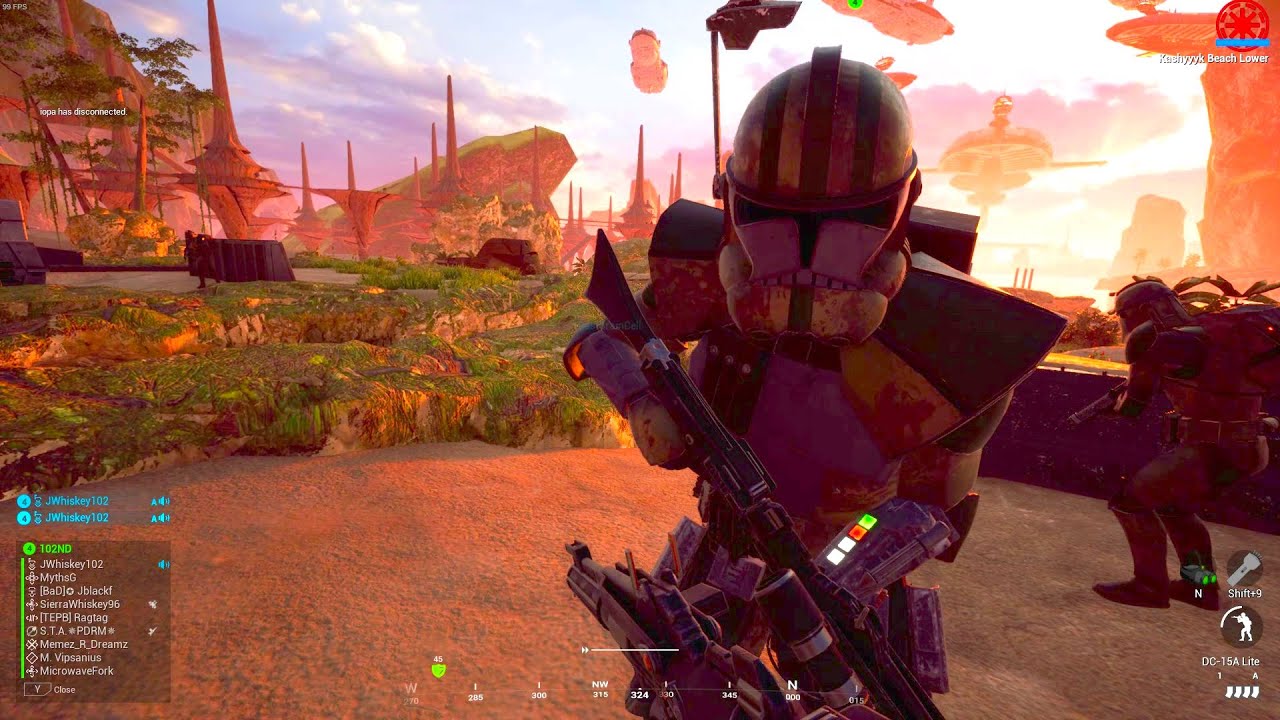 Ultimate Star Wars: Battlefront Game | Galactic Contention Kashyyyk [4K]