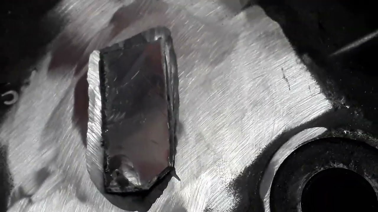 soldando aluminio!!  carter de renault k4m