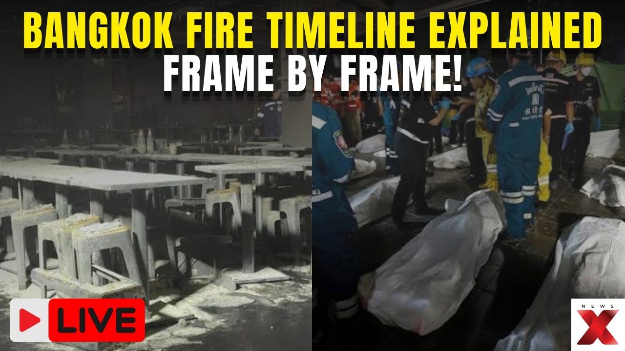 Bangkok Fire Explained LIVE: Step-By-Step Breakdown Of The Deadly Pub Blaze | VIRAL LIVE VISUALS