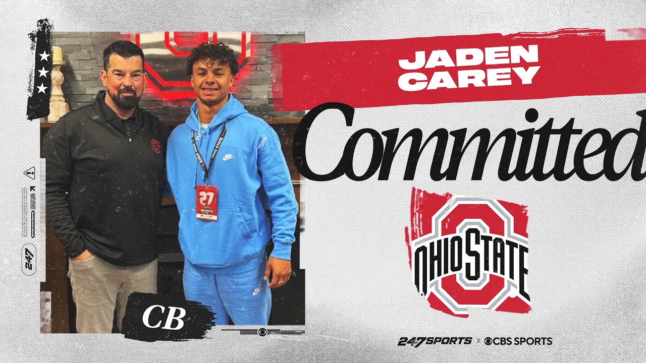 BREAKING: CB Jaden Carey Commits to Ohio State | Top 5 CB in FL