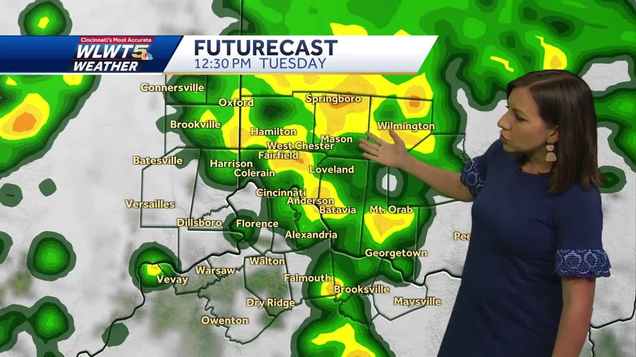 More strong to severe storms possible in Cincinnati on Tuesday evening