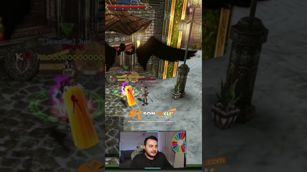 Old takı &ccedil;evirirken yanındaki mage ks atıyordu 😃 Ks b&ouml;yle atılır ejdkeg #knightonline #shorts #fyp