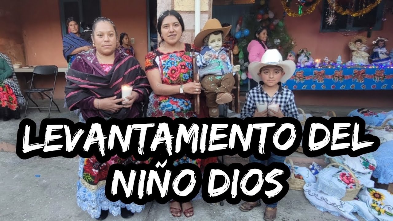 Levantamiento del Niño Dios en Urapicho Michoacán 