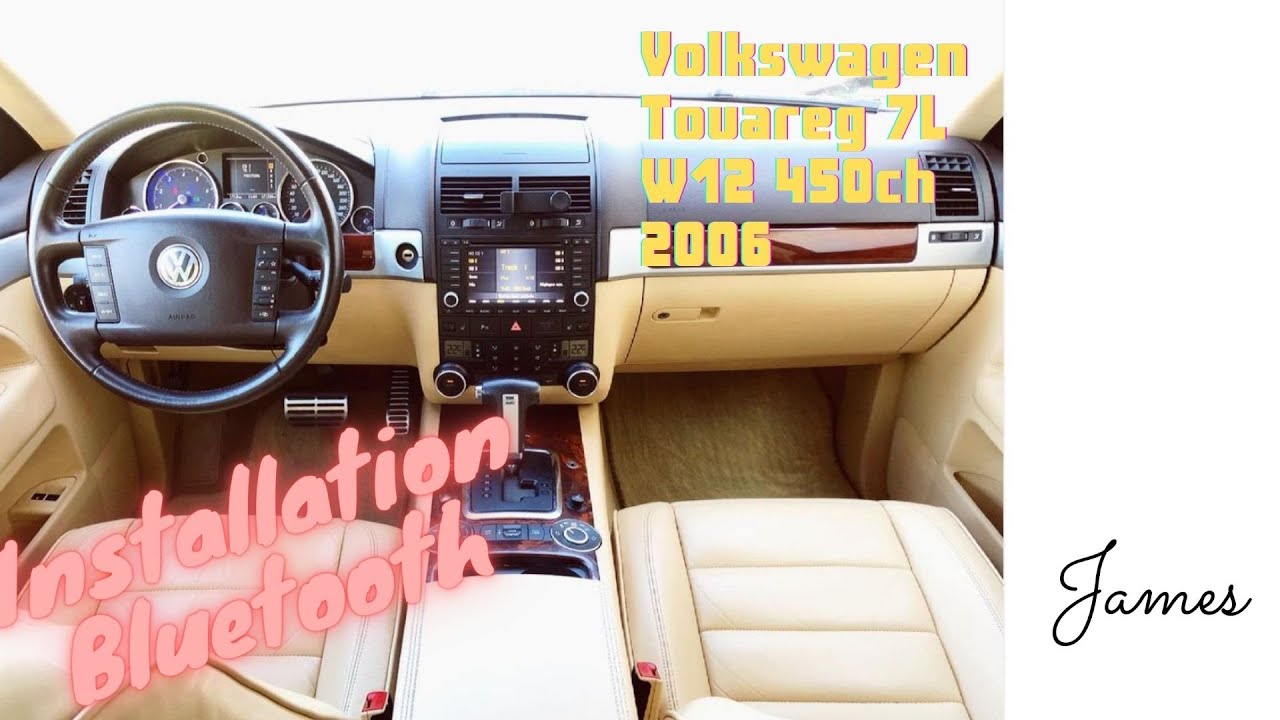 Volkswagen Touareg W12 7L - Bluetooth Installation